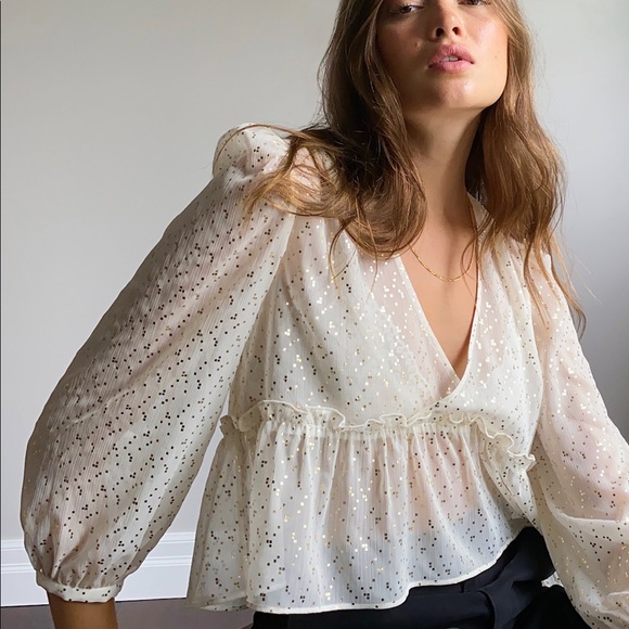 Aritzia Tops - Aritzia Sunday Best Jinx Blouse